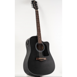 Valler AG240 EQ-BK Siyah Elektro Akustik Gitar