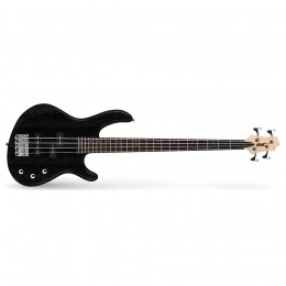 Cort AB4PJOPB Double Action Siyah Bass Gitar