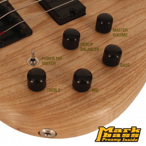 Cort Bas Gitar Action AB4DLX As Opn (DELUX ), Swamp ASH Kasa