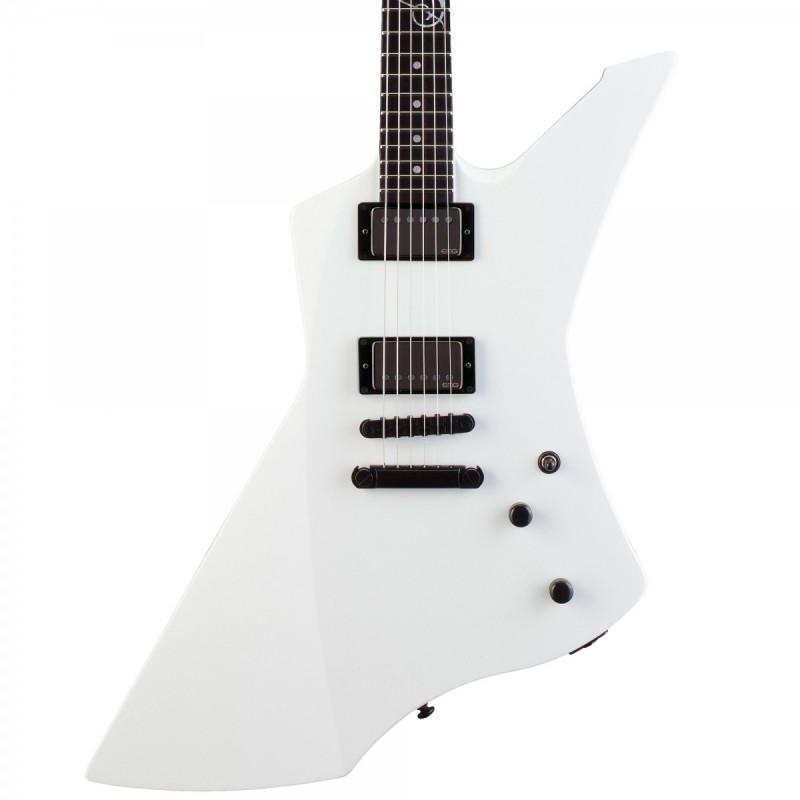 ESP LTD James Hetfield Signature Snakebyte Snow White Elektro Gitar