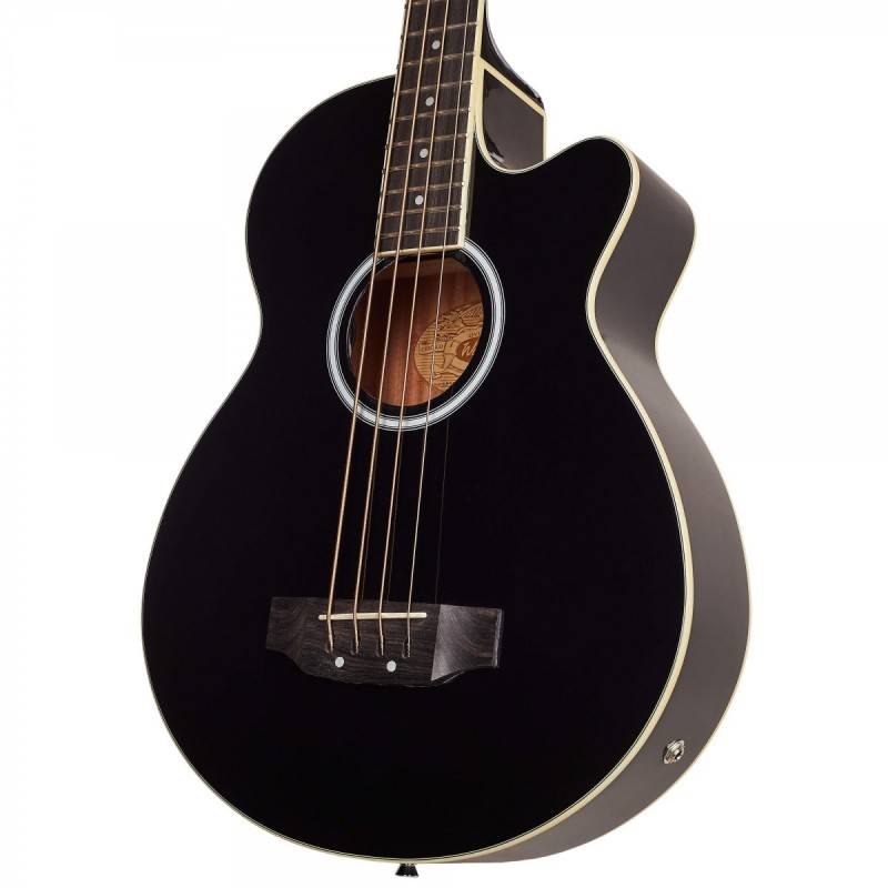 Washburn AB5B Elektro Akustik Bas Gitar Siyah